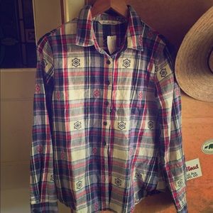 Women’s flannel top